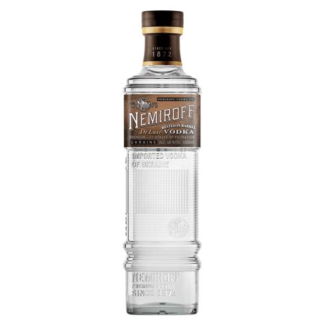 Nemiroff De Luxe Rested In Barrel Vodka Til Kun 249 Purevodka