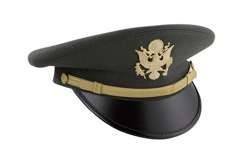 Army Company Grade Service Cap Green Bernard Cap Genuine Military