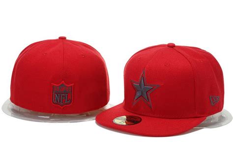 Dallas Cowboys Hats New Era Nfl Pop Gray Basic 59fifty Cap Reddallas