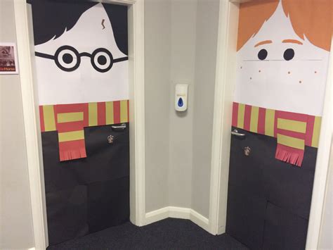 Harry Potter Classroom Doors | Classroom decor, Classroom displays, Harry potter classroom