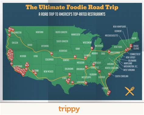 This Is The Ultimate Us Foodie Road Trip Matador Network