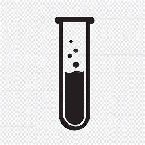 Icono De Tubo De Laboratorio Icono De Tubo De Ensayo Vector En