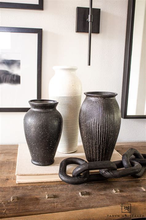Diy Stone Vases Taryn Whiteaker Designs