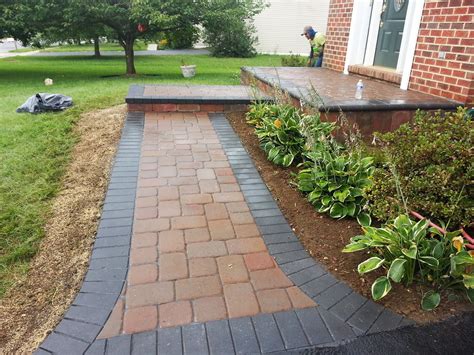 If you need either front or backyard walkway ideas, or walkway ideas on a. Life Time Pavers: Front Entry Walkway