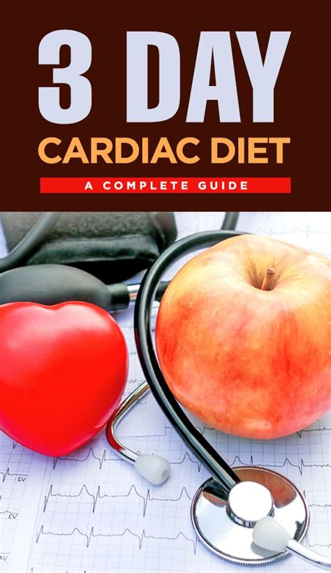 3 Day Cardiac Diet Meal Plan Best Culinary And Food