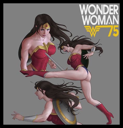 Wonderwoman Poster3 By Feather Dofantasy Hentai Foundry