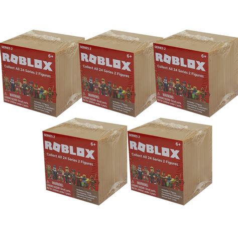 Jazwares Roblox Mystery Figures Series 2 Blind Boxes 5 Pack Lot