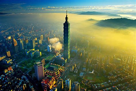 Tòa Tháp Taipei 101 Biểu Tượng Hùng Vĩ Của đảo Ngọc Đài Loan