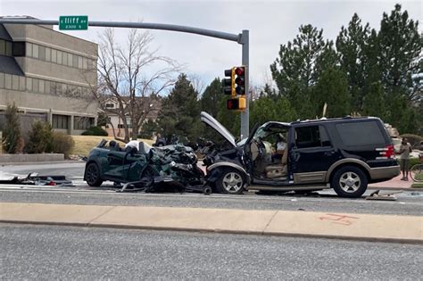 two people in critical condition after head on car crash in aurora