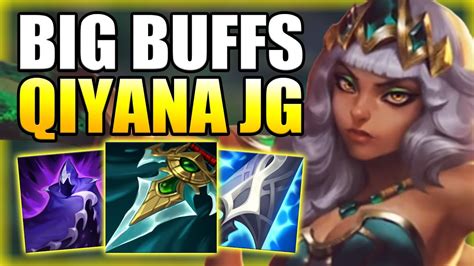 how to play qiyana jungle after her patch 11 18 buffs best build runes guide league of