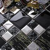 Silver Glass Tiles Images