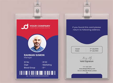 All city residents can receive the card, which serves as a form of identification, debit card with a capacity of $150, library card, and a way to pay for parking meters. Employee ID Card or Student ID Card by M M Rahman Sumon on Dribbble