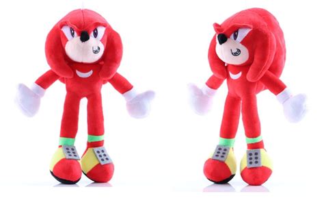 Peluche Knuckles The Echidna Sonic The Hedgehog Etsy