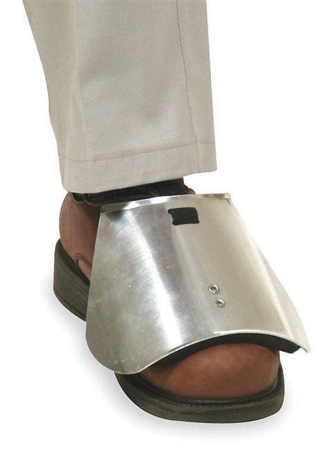 Grainger Approved Foot Guard Unisex Universal Size Aluminum 1 Pr