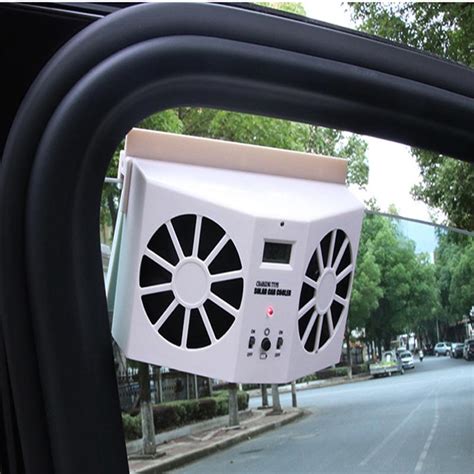 2020 Car Solar Energy Ventilator Window Fans Air Vent Cool