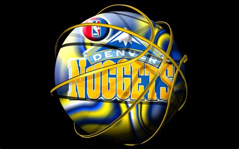 Denver Nuggets Nba Logo Wallpaper Nba Basketball Logo Wall Flickr