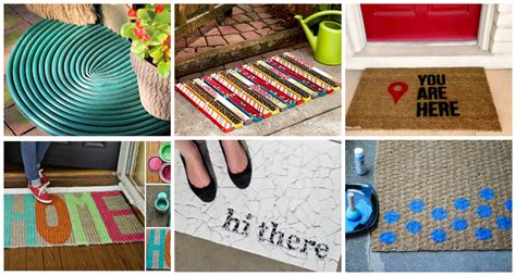 18 Really Amazing Ideas To Make Fascinating Diy Doormat