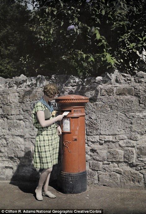 Clifton R Adams Photographs Of 1920s And 30s Britain Using Autochrome
