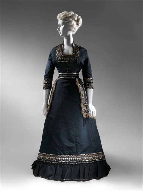 1872 1874 America Silk Mourning Dress Mourning Dress Dresses