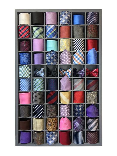 We bought many tie racks but they didn't workout for us.:( ! 60 Tie Organizer, Tie box, Tie rack, Neck Tie Display box, tie holder, Neck Ties, Bow Ties ...