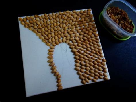 Making Of The Painting Easy Crafts Arts And Crafts Pistachio Shells