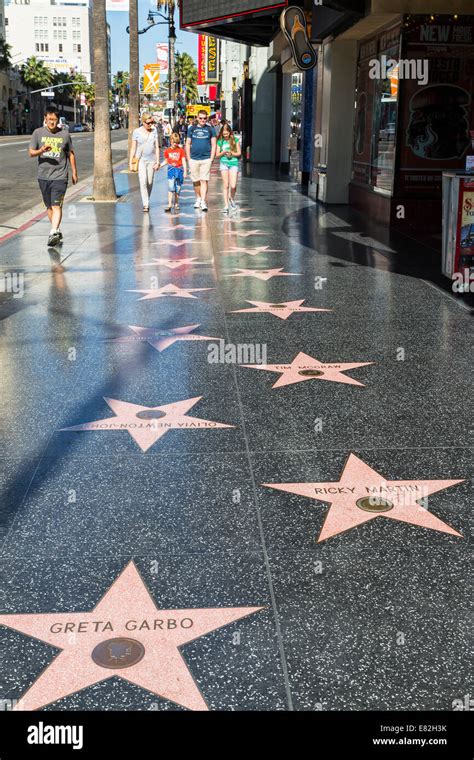 Stati Uniti California Los Angeles Hollywood Hollywood Boulevard Walk Of Fame Greta Garbo