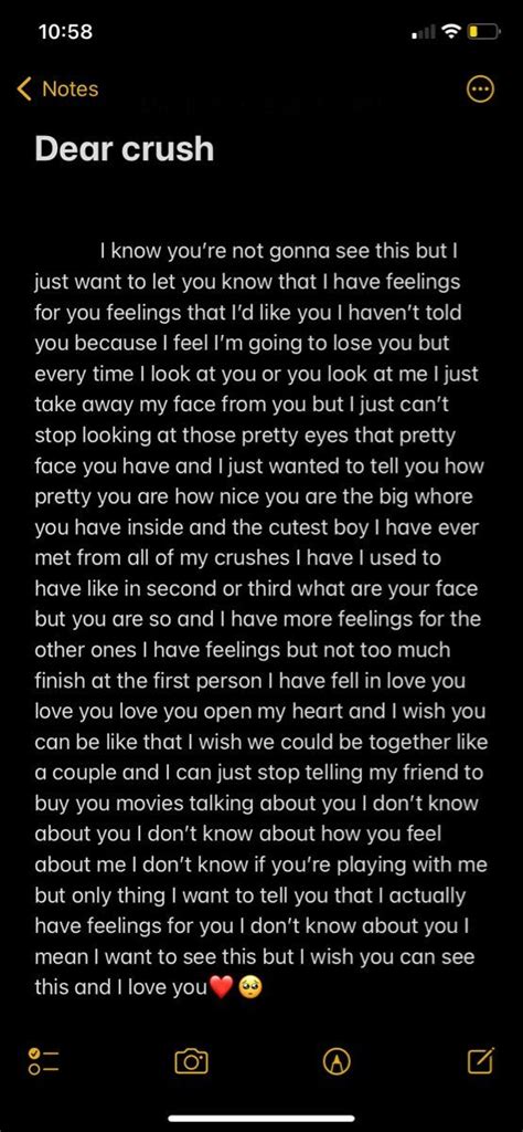 Dear Crush My Crush Thoughts Quotes Deep Thoughts Writing Prompts