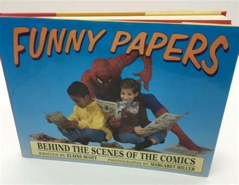 Funny Papers Behind The Scenes Of The Comics By Elaine Scott 1993
