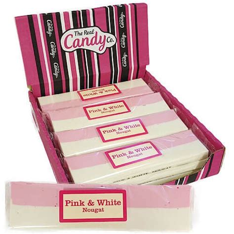 Pink And White Nougat 150g Best Before 07 3 25 The British Lolly Shop