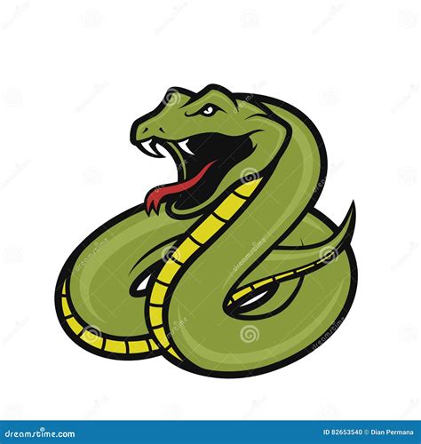 Viper Snake Serpent Cobra And Python Anaconda Or Viper Royal