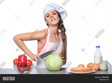 Sexy Female Chef Image Photo Free Trial Bigstock