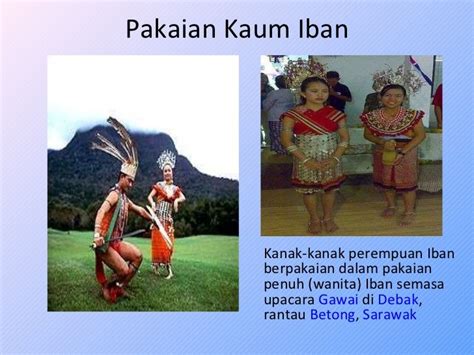 Baju Tradisional Kaum Iban Lelaki 50 Iban Sea Dayak Costume Ideas