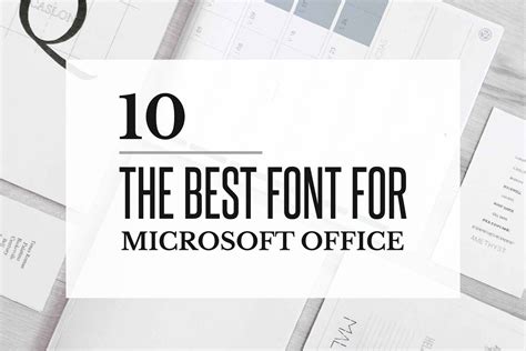10 Best Fonts For Microsoft Office Font Bundles Blog