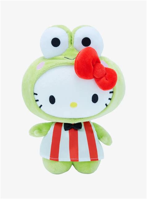 Hot Topic Hello Kitty Keroppi Costume Plush Green Tree Mall