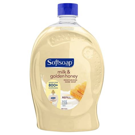 Softsoap Liquid Hand Soap Refill Milk And Golden Honey 56 Oz Walmart