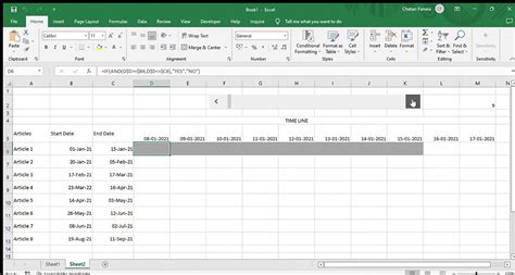 How To Make A Dynamic Gantt Chart In Excel Geeksforgeeks