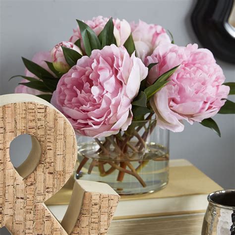 We did not find results for: Large Peonies and Medium with Buds in Glass Vase | Faux ...