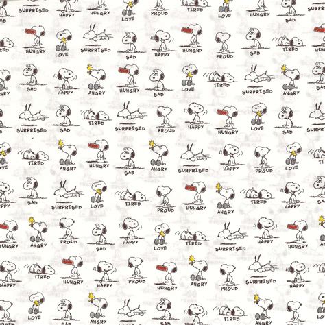 Snoopy emotions Printed Fabric Made in Japan - Etsy Australia