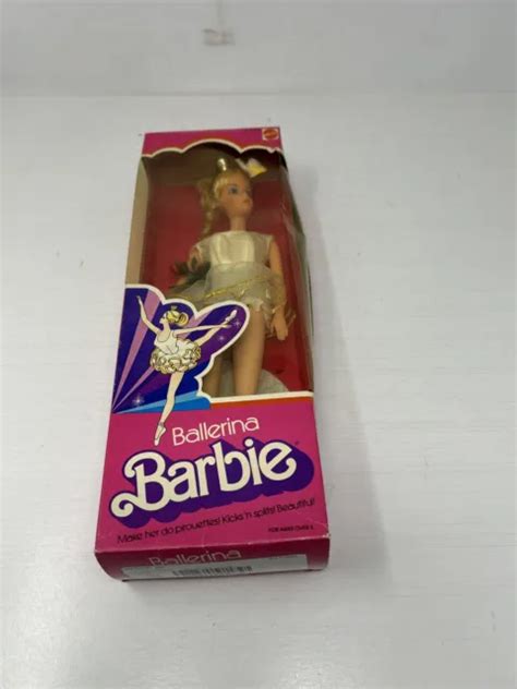 Blonde Vintage Ballerina Barbie Mattel No 9093 186 90 Picclick