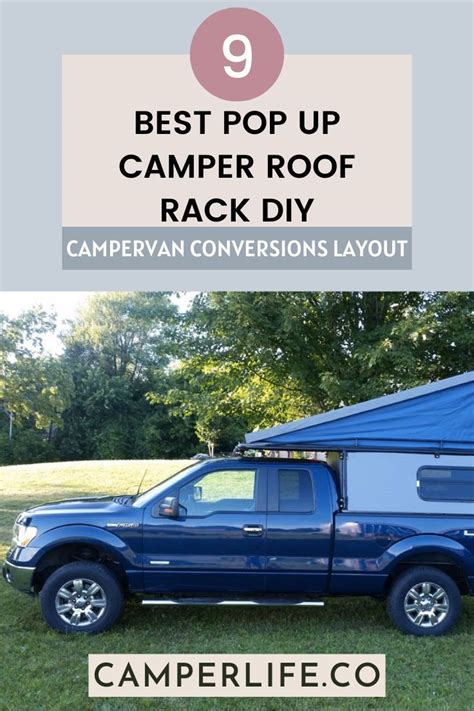 9 Best Pop Up Camper Roof Rack Diy Campervan Conversions Layout Roof