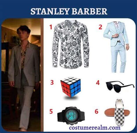 How To Dress Like Stanley Barber Costume Guide I Am Not Okay With This
