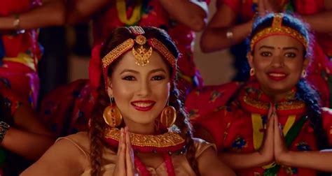 samragyee looks hot in traditional nepali dance of a mero hajur 2 nepali movies films