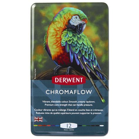 Derwent Chromaflow Pencil Tin Jarrold Norwich