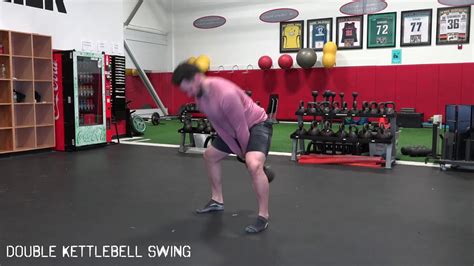 Double Kettlebell Swing Youtube