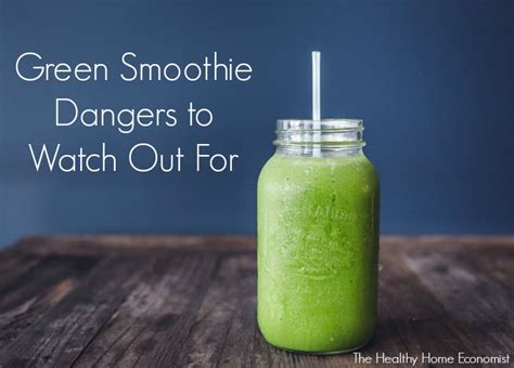 How Green Smoothies Can Devastate Your Health