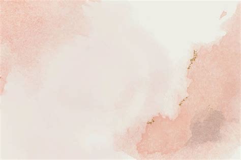 Pink Smudge Watercolor Background Design Vector Premium Image By