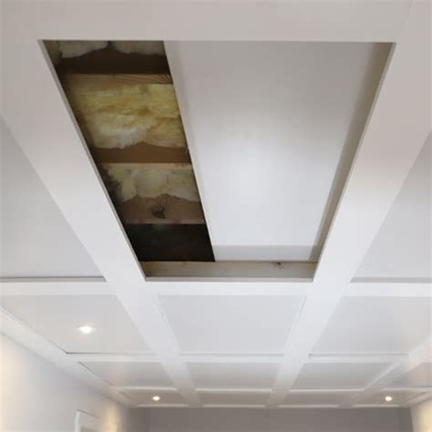 Diy Coffered Ceilings With Moveable Panels Renovation Semi Pros