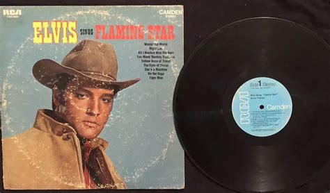 Elvis Presley Elvis Sings Flaming Star 1969 Vinyl Lp Record Cas 2304