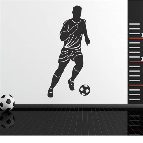 Wallstickers Folies Soccer Player Wall Stickers