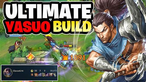 Yasuo Gameplay Build Wild Rift Montage Ultimate Yasuo Build Youtube
